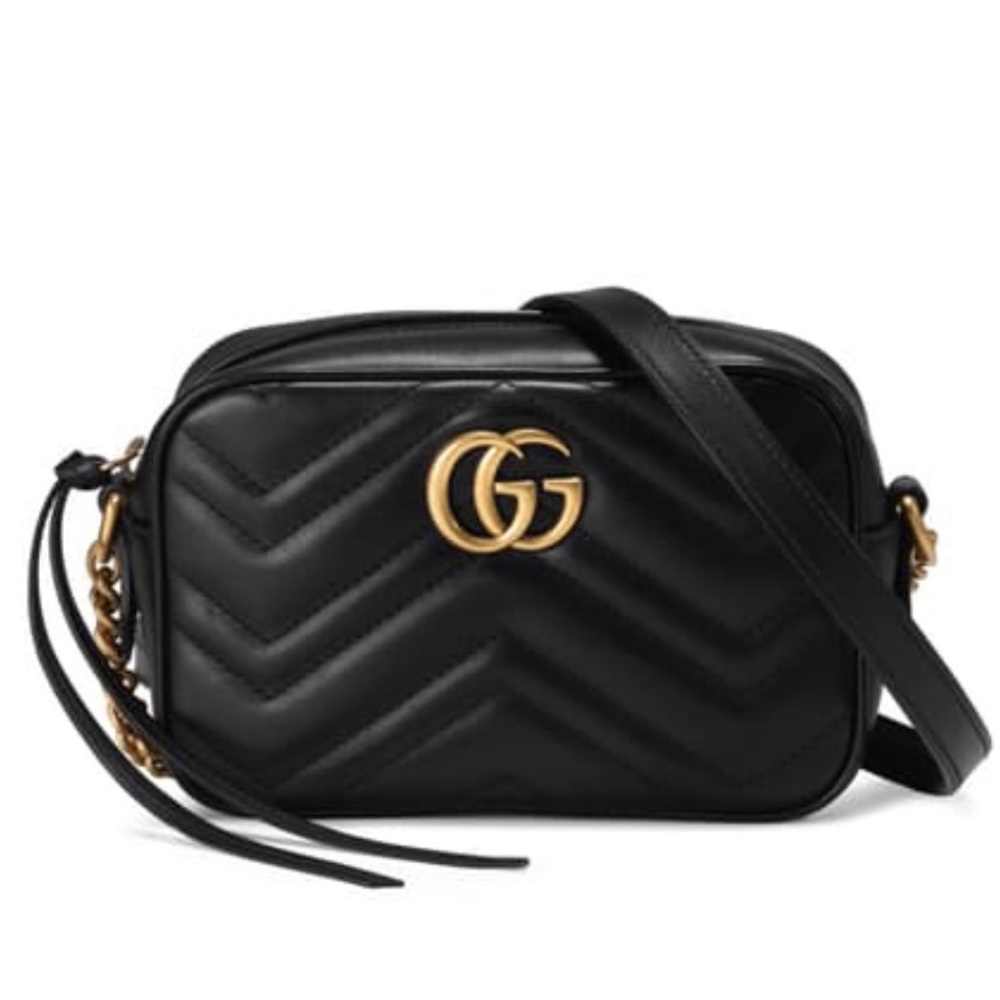 🔥GUCCI GG 2.0 MARMONT MATELASSÉ BAG